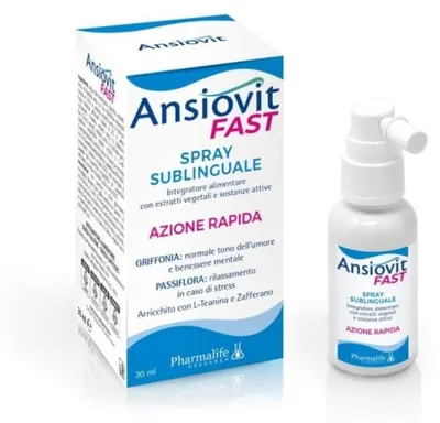 Immagine prodotto di Ansiovit Fast Spray Sublinguale 30 Ml