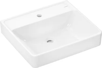 Obrázek produktu pro Umyvadlo Hansgrohe Xanuia Q 550x480 mm s otvorem pro baterii bez přepadu, SMC bílá, 61147450