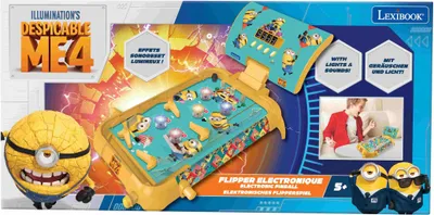 Zdjęcie produktu dla Minionki Pinball elektroniczny Lexibook JG610DES
