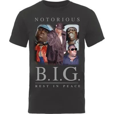 Produktbild von Notorious B.I.G. Collage Black M T-Shirt