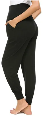 Immagine prodotto di Pantaloni premaman comodi, elasticizzati ed eleganti per donna