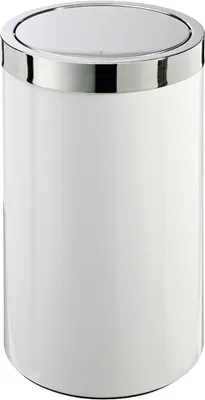Produktbild von Joop! Wäschebehälter Chromeline, Silber/Weiß 010461002