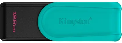 Productafbeelding van Kingston Technology DataTraveler 128GB Portable USB 3.2 Gen 1 Exodia S (Black/Turquoise)