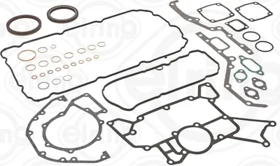 Produktbild von ELRING 438.930 Dichtungssatz Kurbelgehäuse passend für MERCEDES-BENZ ACTROS MP4 / MP5 ACTROS MP2 / MP3 ACTROS