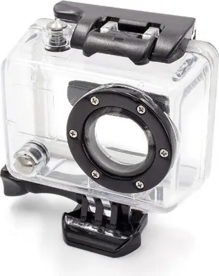 Produktbild von vhbw Unterwassergehäuse kompatibel mit GoPro HD Surf Hero ActionCam - Wasserfeste Hülle für Unterwasseraufnahmen