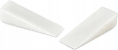 Produktbild von Große Fliesenkeile als Abstandshalter für Fliesenarbeiten, 10x7x27 mm, 50 Stück
