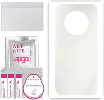 Produktbild von apgo Rückseite Schutzfolie, Matt, kompatibel mit Doogee X97 Pro, Hinten Hydrogel-Displayschutzfolie mit Positionierhilfe, kratzfest, einfache Montage