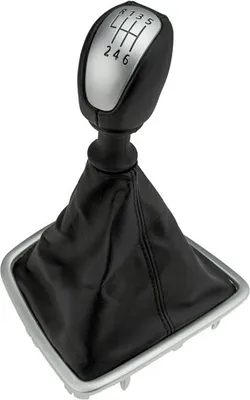 Obrázek produktu pro Knoflík řadicí páky s manžetou, Renault Laguna 3, černý, 5stupňová převodovka,