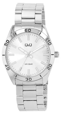 Produktbild von Herrenuhr Edelstahl  silberfarbig, 5 ATM