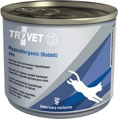 Obrázok produktu pre TROVET Rabbit Rice Diet (RRD), Mačiatko, Hydina, Zajac, ryža, 200 g