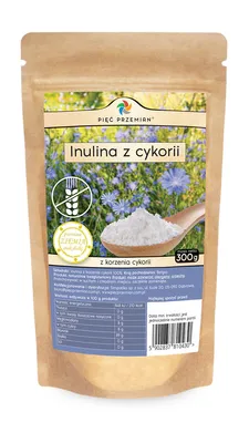 Productafbeelding van Inulinepoeder 300g – Cichoreiwortel – 5 transformaties