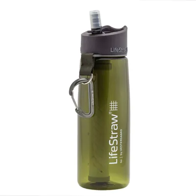 Produktbild von LifeStraw Go Wasserflasche mit Eingebautem Filter Grn
