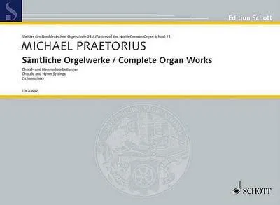 Produktbild von Praetorius, M: Sämtliche Orgelwerke