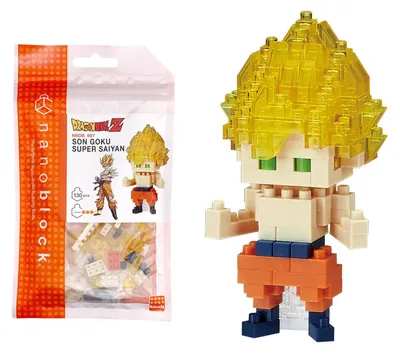 Productafbeelding van Dragon Ball Nanoblock bouwpakket: Son Goku, Super Saiyan