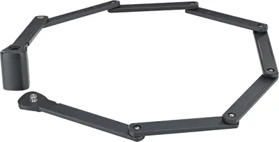 Productafbeelding van Vouwslot fiets XXL 120 cm - Gehard staal - Met houder