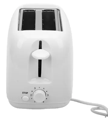 Produktbild von 2-Scheiben-Toaster mit breiten Schlitzen, 7 Bräunungsstufen, herausnehmbarer Krümelfach, für Brot, Waffeln und Bagels – Kleingerät für den Haushalt, Wohnungen und Studentenwohnheime