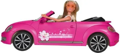 Obrázok produktu pre Steffi Love VW Beetle Cabriolet, vrátane bábiky, 45 cm, od 3 rokov