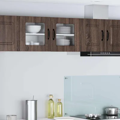 Produktbild von "Schlussverkauf" Küchenschrank/Sideboard - 1 pc - Aufbewahrungsschrank moderne - Braun Eichen-Optik 40x31x40 cm Holzwerkstoff  C10573