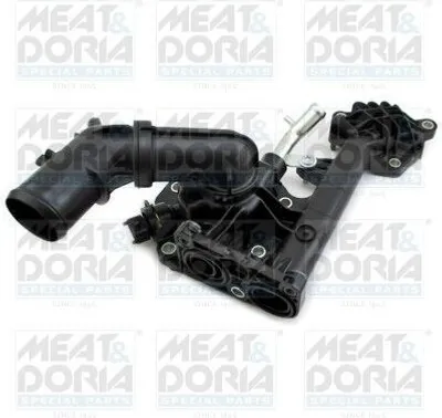 Produktbild von MEAT & DORIA Thermostat Kühlmittel 88°C für FIAT Ducato Bus (250, 290) DOBLO Kasten/Kombi (263) TIPO Kombi (356) 500X (334) TIPO Schrägheck (356) 500L