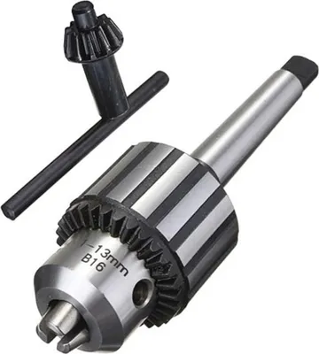 Obrázek produktu pro Vysoce výkonné sklíčidlo 1–13 mm s klíčem a dříkem MT2 | Morseův kužel č. 2 (B16)