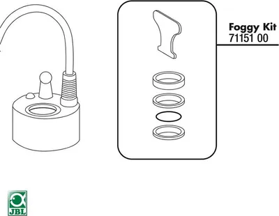 Produktbild von JBL Ersatzteil Foggy Ersatzteilset