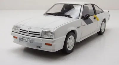 Produktbild von Whitebox 124173 Opel Manta B GSI 1984 weiß Dekor 1:24