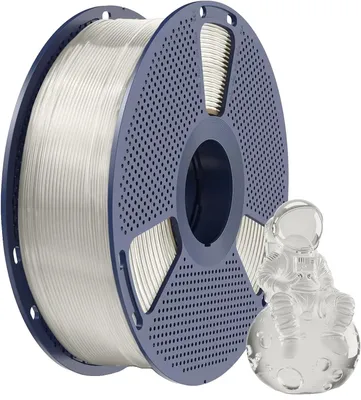 Zdjęcie produktu dla Filament do drukarek 3D, wysoka elastyczność, łatwy w użyciu, przezroczysty