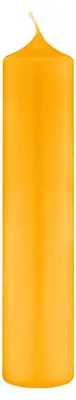 Produktbild von Altarkerzen Mais Gelb/Orange 25 x 5 cm, 4 Stück