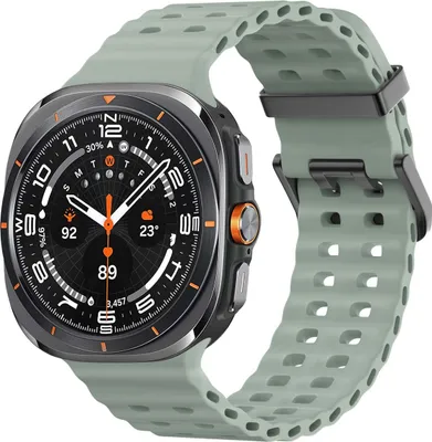 Immagine prodotto di Cinturino in silicone imoshion Ocean per Samsung Galaxy Watch Ultra (2024/2025) - Verde grigiastro