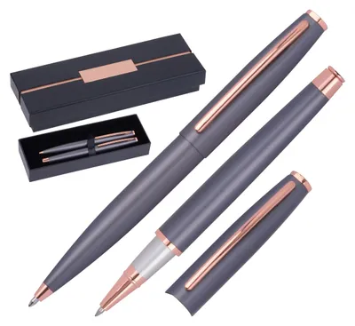 Produktbild von Elegantes Schreibset "CrisMa" / mit Kugelschreiber & Rollerball