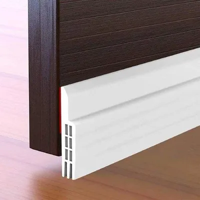 Produktbild von Famanu Türdichtungsband - Weiß - 100 x 5 cm - Isolierend und schalldämmend