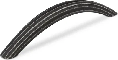 Produktbild von SOTECH Möbelgriff DIVIN BA 128 mm Zinn schwarz Bogengriff