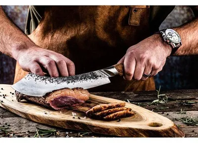 Obrázok produktu pre Mäsiarsky nôž Katai 25,5 cm, KOVENÝ