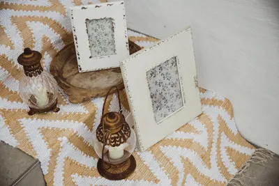 Produktbild von Landhaus Holzschale, Chapati Schale Edda, Handgemacht, 45 cm shabby chic
