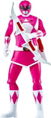 Zdjęcie produktu dla Power Rangers Auto-Morphin Pink Ranger Figure, 4 lat(a), Różowy, Plastik