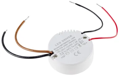 Produktbild von LED-Trafo CT-18E 0,5-18W rund 55mm Ø 230V auf 12V= Konstantspannung