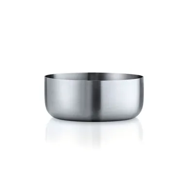 Produktbild von Blomus BASIC, Snackschale, Rund, Edelstahl, Edelstahl, Matte, 0,4 l