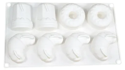 Obrázok produktu pre Silikónová forma na mini dezerty – odolná voči teplu