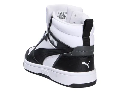 Produktbild von Puma Jungen Sneaker, schwarz(pumawhitepumablacksha), Gr. 6