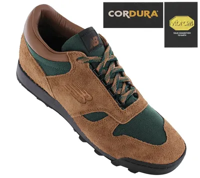 Produktbild von New Balance Rainier Low - Vibram - Herren Sneakers Outdoor Schuhe Braun-Grün UALGSBG , EU 40 US 7