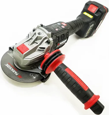 Produktbild von Akumulatorowa szlifierka kątowa Parkside Performance 20 V w zestawie z miarką składaną / z akumulatorem 4 Ah i ładowarką 4,5 A