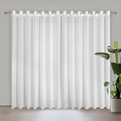 Zdjęcie produktu dla Zasłona VENUS biała 300x250 cm z oczkami