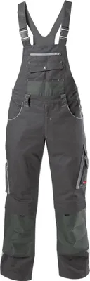 Produktbild von Fortis Latzhose Herren PERFORMANCE 24 Gr. 90 dunkelgrau/hellgrau