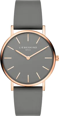 Produktbild von Watch Damen Armbanduhr mit Klassisches Design und Rundes Gehäuse 34 mm Lederarmband, 5 ATM wasserdicht Elegante Quarz mit Edelstahlgehäuse