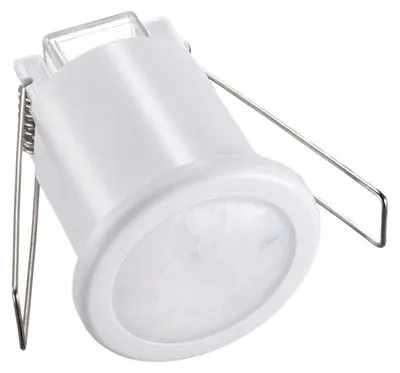 Immagine prodotto di Sensore PIR crepuscolare e di movimento a 360 gradi da incasso bianco Ecolight EC20123