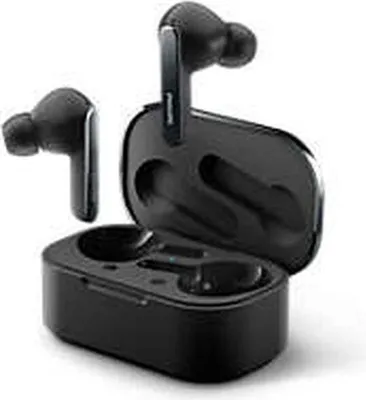 Zdjęcie produktu dla Philips TAT5506BK/00 zestaw słuchawkowy True Wireless Stereo (TWS) douszny do słuchania muzyki i prowadzenia rozmów USB Type-C Bluetooth Czarny