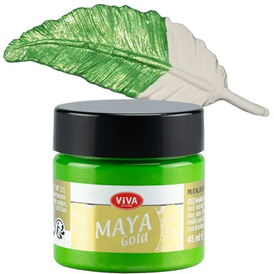 Produktbild von ViVA DECOR Maya Gold 45ml - Apfelgrün