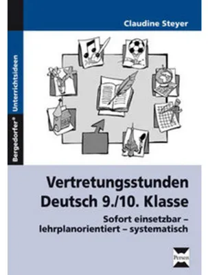 Produktbild von Vertretungsstunden Deutsch 9./10. Klasse