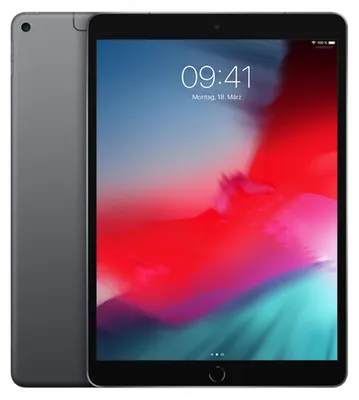 Produktbild von Apple iPad Air, 26,7 cm (10.5"), 2224 x 1668 Pixel, 64 GB, iOS 12, 456 g, Grau