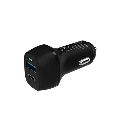 Immagine prodotto di Caricabatterie da auto Xlayer USB-C PD 48 W, USB QC3.0 18 W, caricabatterie rapido con doppio adattatore